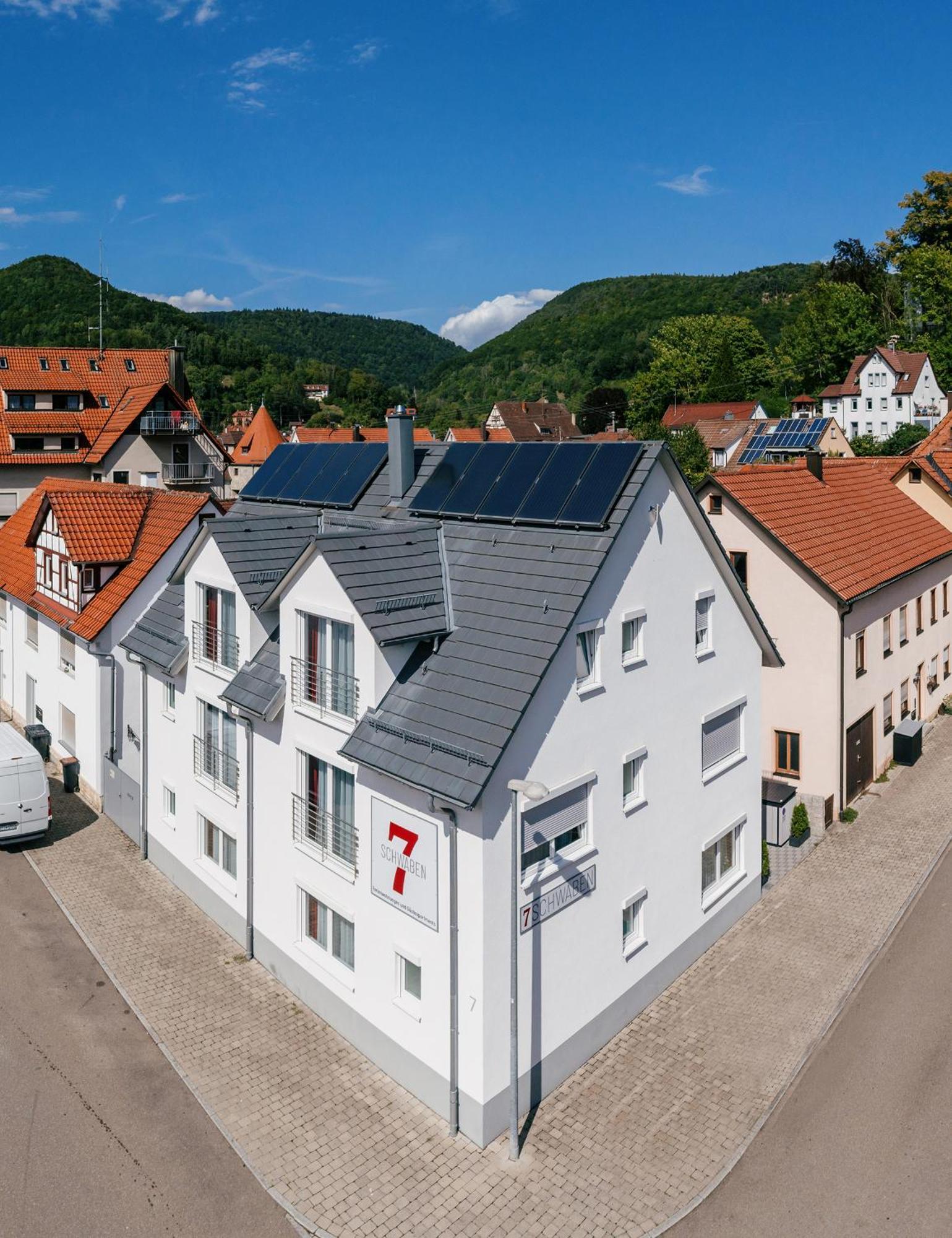 7Schwaben Apartman Bad Urach Kültér fotó