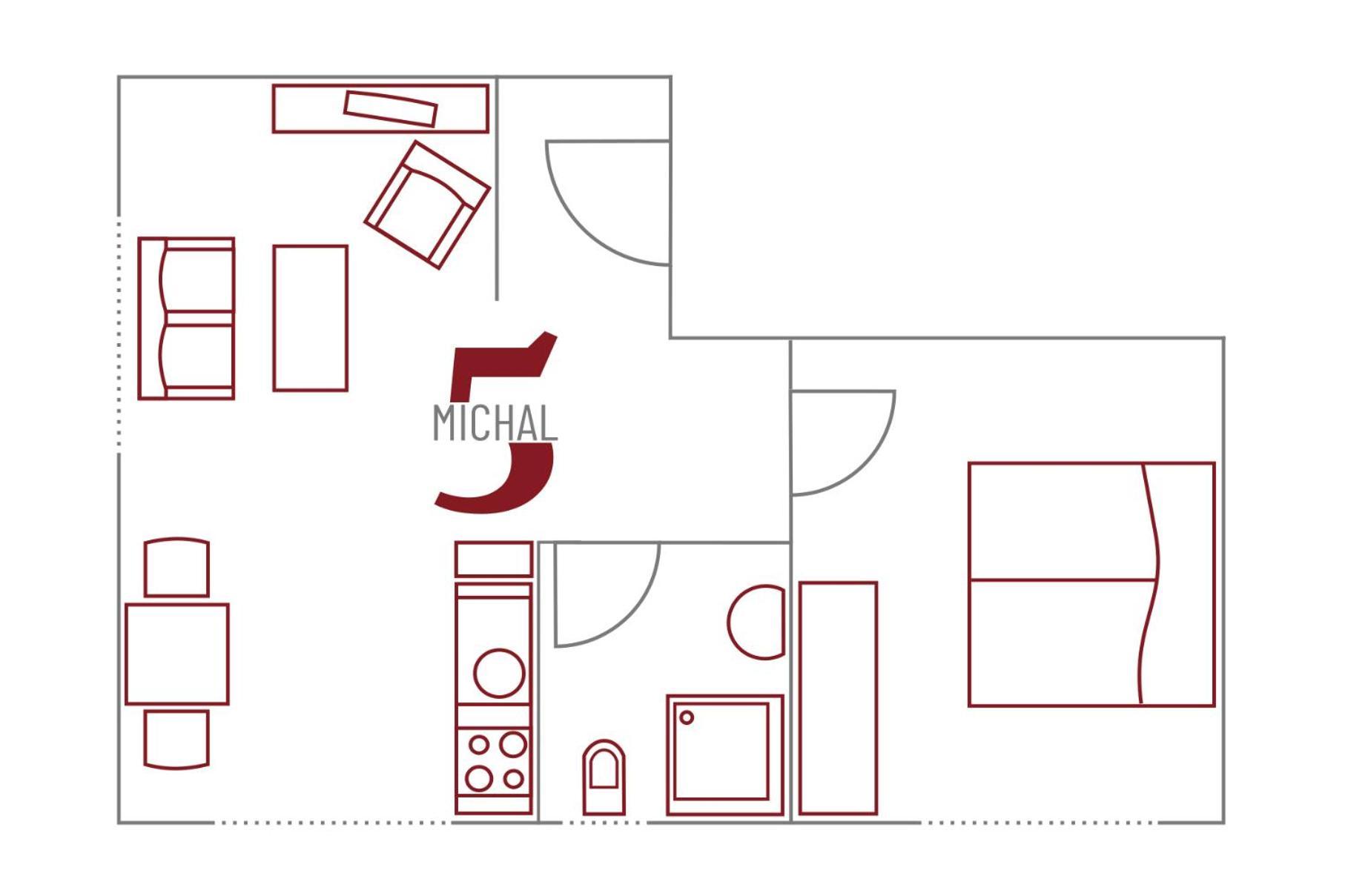 7Schwaben Apartman Bad Urach Szoba fotó