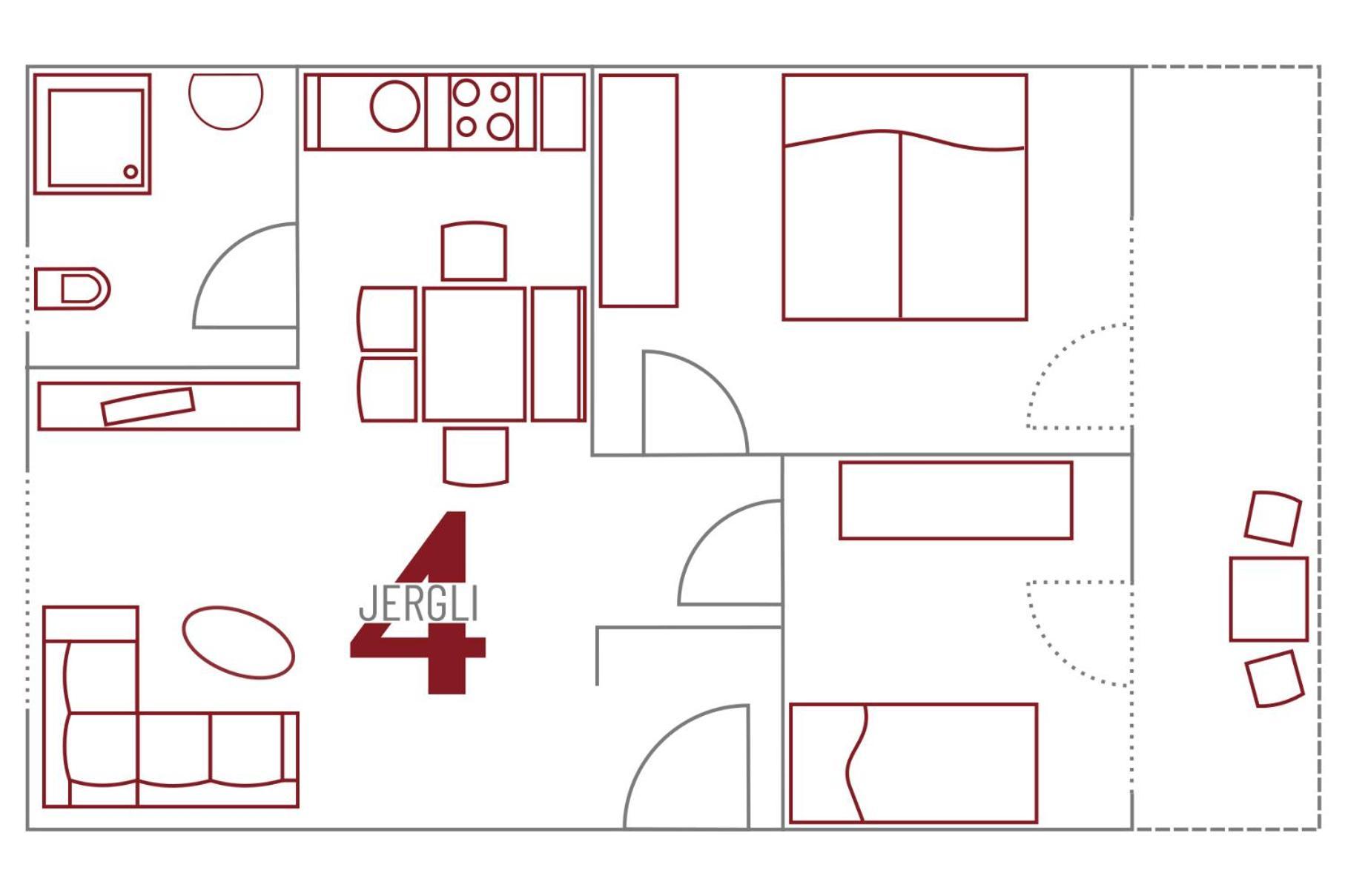7Schwaben Apartman Bad Urach Szoba fotó